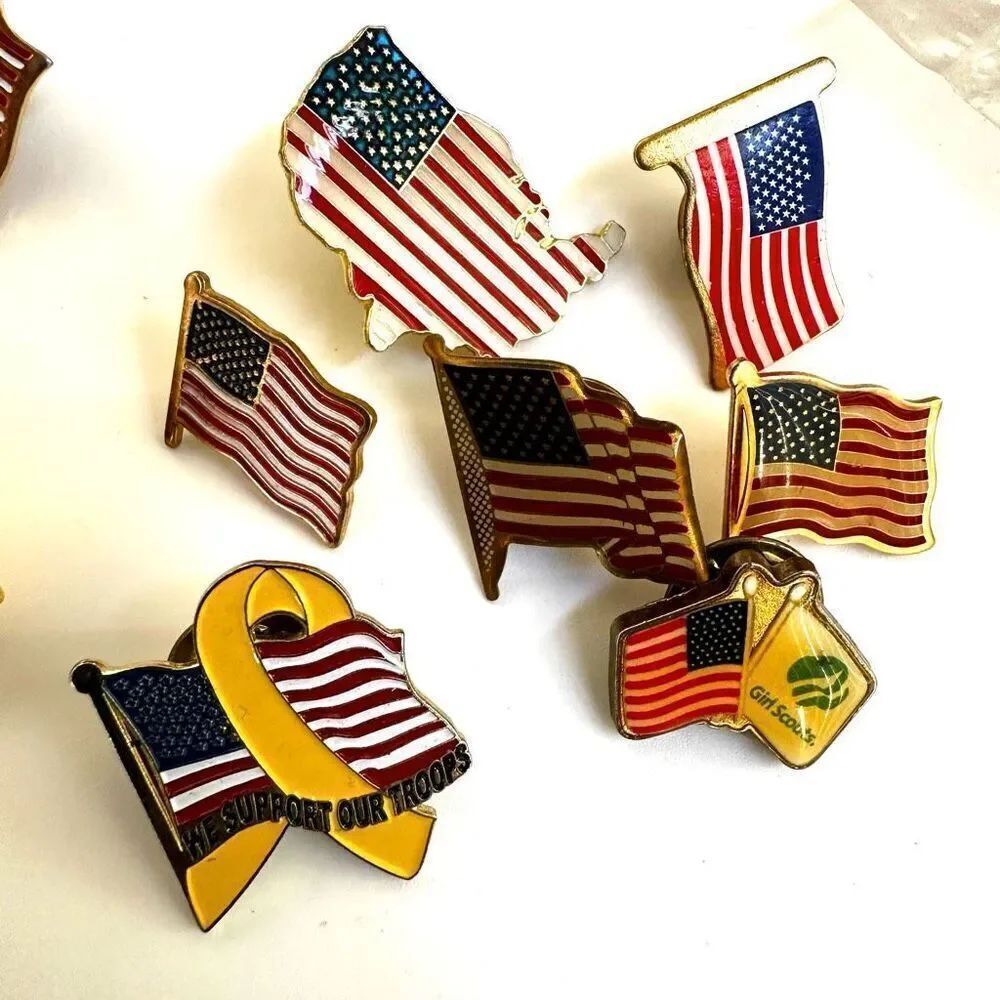 American flag pin bundle - Picture 3 of 7